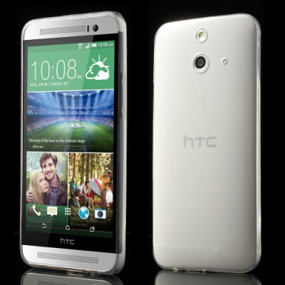 Силиконови гърбове Силиконови гърбове за HTC Силиконов гръб ТПУ ултра тънък за HTC ONE E8 Кристално прозрачен
